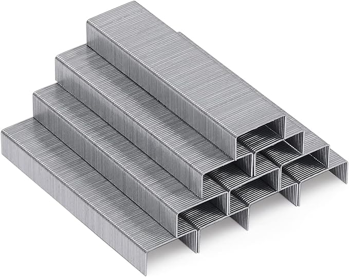 Stapler with 1000 Staples, Office Stapler, 25 Sheet Capacity, Non-Slip, Black